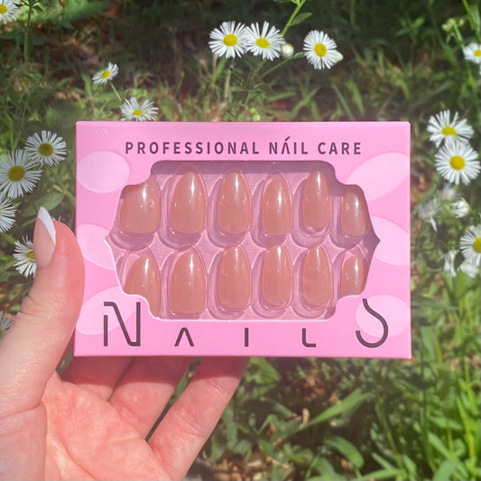 Glazed Doughnut Nails